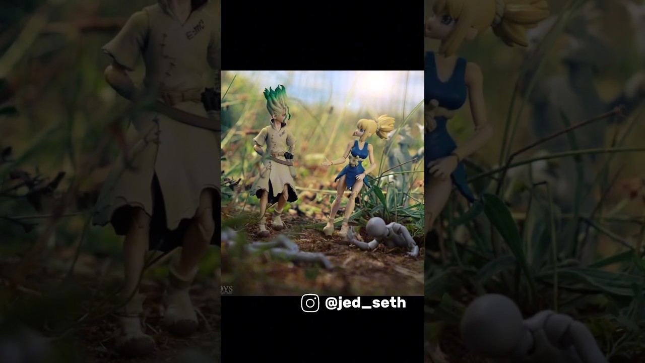 Dr.Stone - Senku & Kohaku - Boss Fight Studio figures