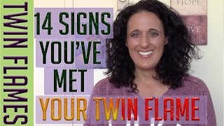 🔥Twin Flames: 14 Signs You've Met Your Twin Flame 💕 #twinflame #twinflamesigns
