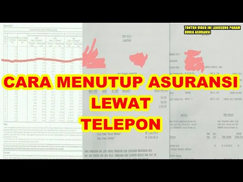 Video: Cara Menghapus Asuransi