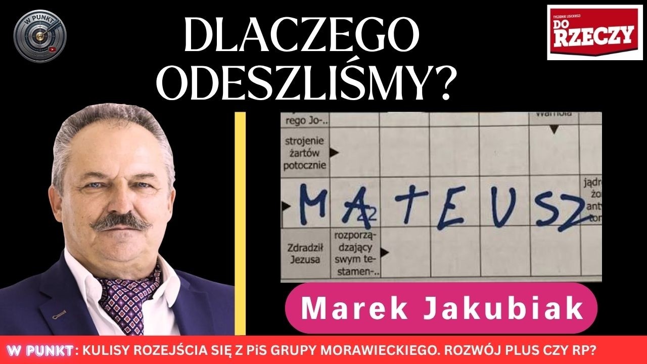 Miniatura: Marek Jakubiak o "aksamitnym" rozwodzie