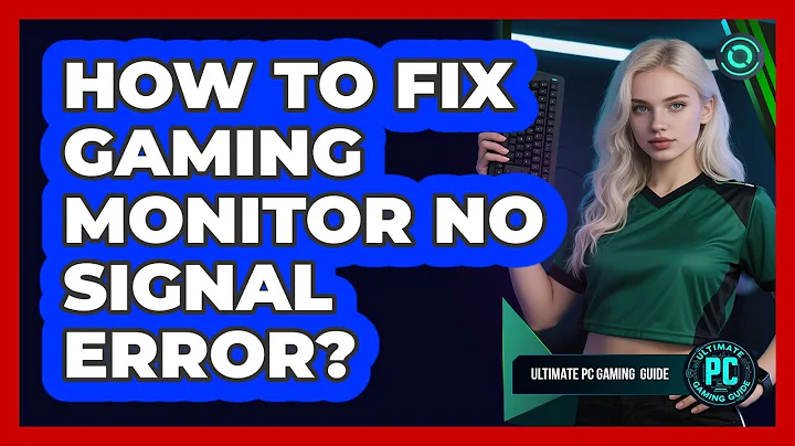 How To Fix Gaming Monitor No Signal Error?