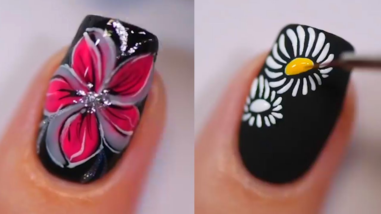 50 Easy Nail Art Designs for Beginners, Best nail art 2018