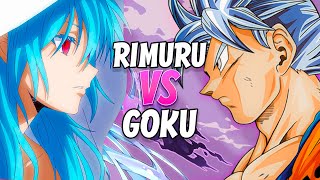 Goku Vs Rimuru Is A Total Wipeout