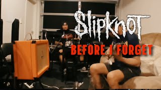 Slipknot - Before I Forget (Drum and Guitar Cover) w/ @Glen.Guarin