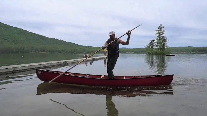 Maine Canoe Symposium 2016 - canoe poling