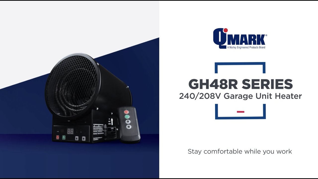 QMark GH48R Garage Unit Heater - YouTube