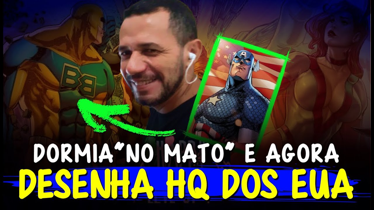 Entrevista com Rafael Lanhellas - Desenhista Internacional de Quadrinhos ( REPRISE )