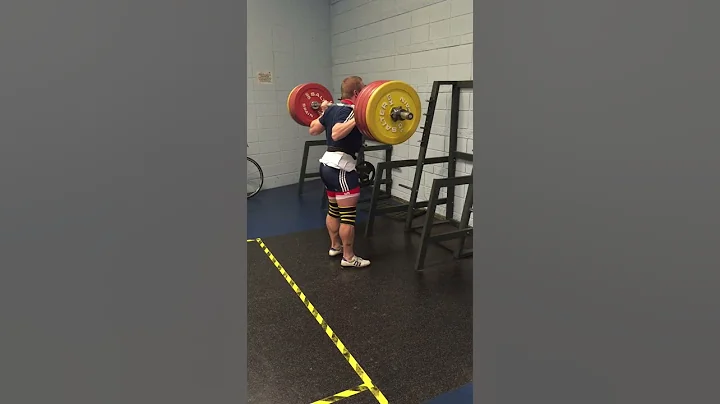 Back Squat for Sprint Cycling (track) 205 Kg - Cra...