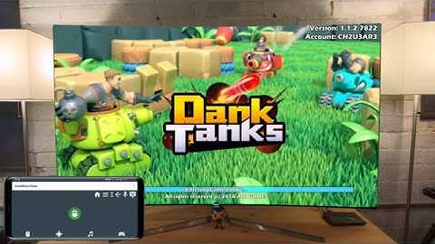 Dank Tanks on Shield Android TV