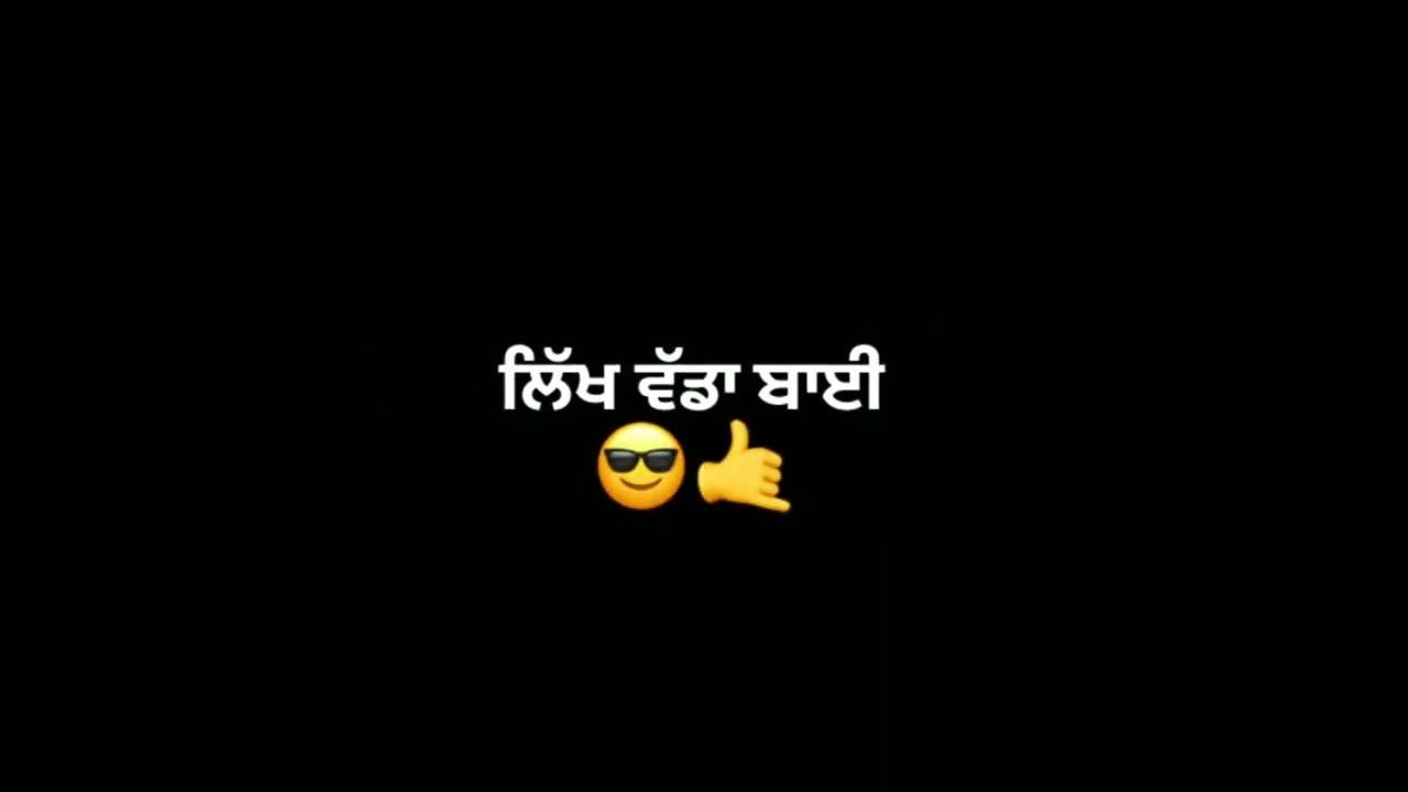 No Space Song New Punjabi WhatsApp status😎New black background