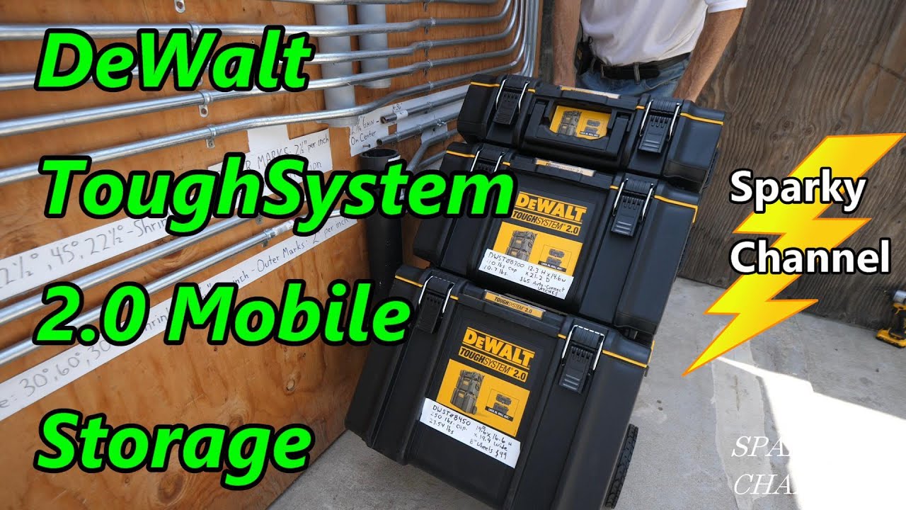 DeWalt ToughSystem® 2.0 Mobile Storage Tower Review 