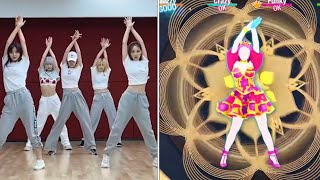 JUST DANCE 2021- Feel Special - JUST DANCE ALTERNATE VERSION VS OFFICIAL KPOP CHOREOGRAPHY by TWICE