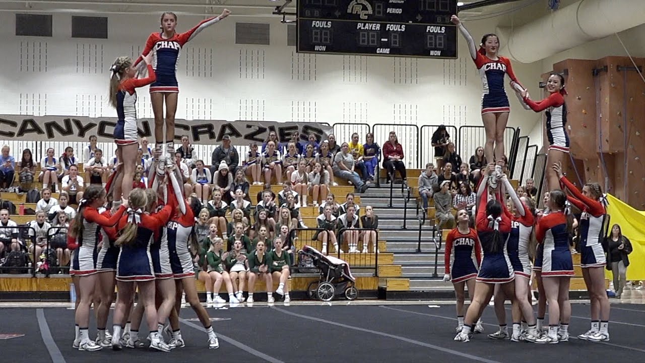 Chaparral High School Varsity Cheer Squad November 2 2019 Youtube