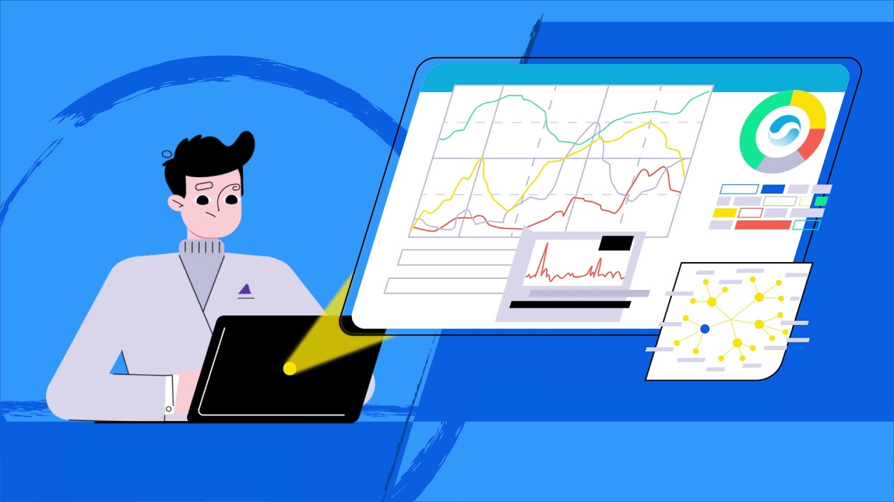 2D animated explainer video by Inovit - ReTV Topics Compass solutions