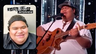 Iam Tongi Interview after his emotional American Idol audition