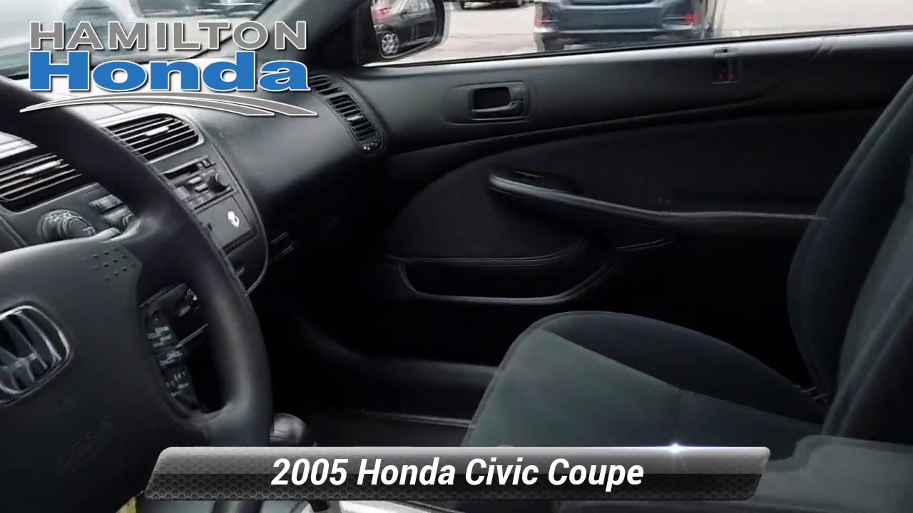 Used 2005 Honda Civic Coupe LX, Hamilton Township, NJ 30404T