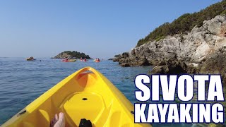 Kayaking around Sivota, Greece | In 4k