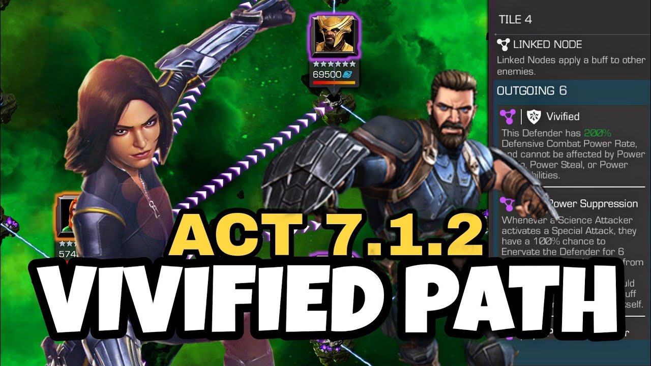 Act 7.1.2 Vivified Path + Power Suppression + Power Alternator | Marvel Contest of Champions