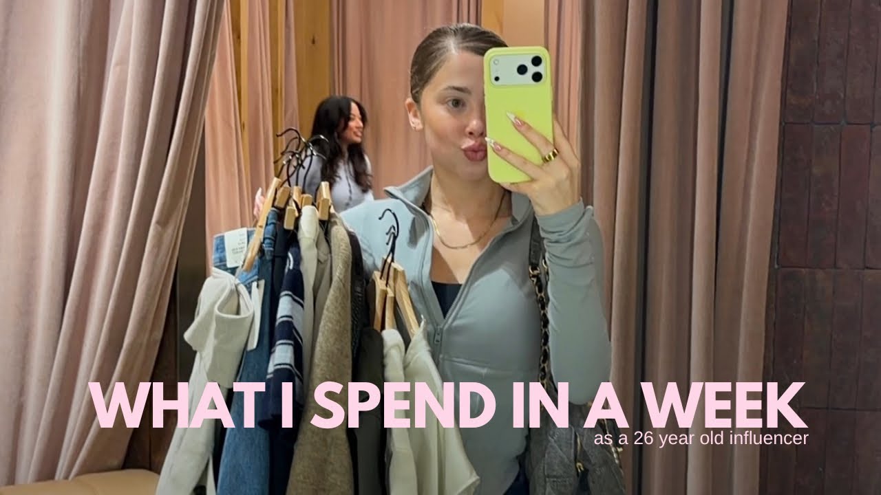 what I spent in a week ( Groceries, Bills, Shopping & more )