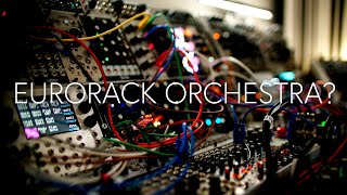 Eurorack Module Synth Orchestra Improv Session feat Morphagene, Arbhar, Nebulae, Starlab, Echoz