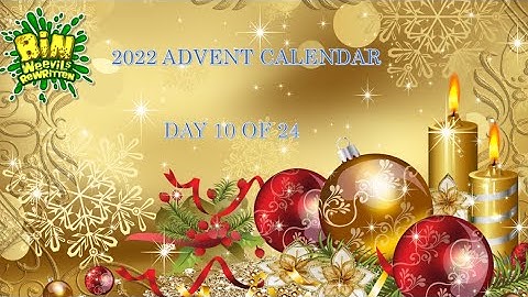 Bin Weevils Rewritten - 2022 Advent Calendar - Day 10 of 24