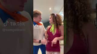 Sofie and Sam as Fred and Daphne @samandcolby @sofiedossi  #samgolbachedits #sofiedossi