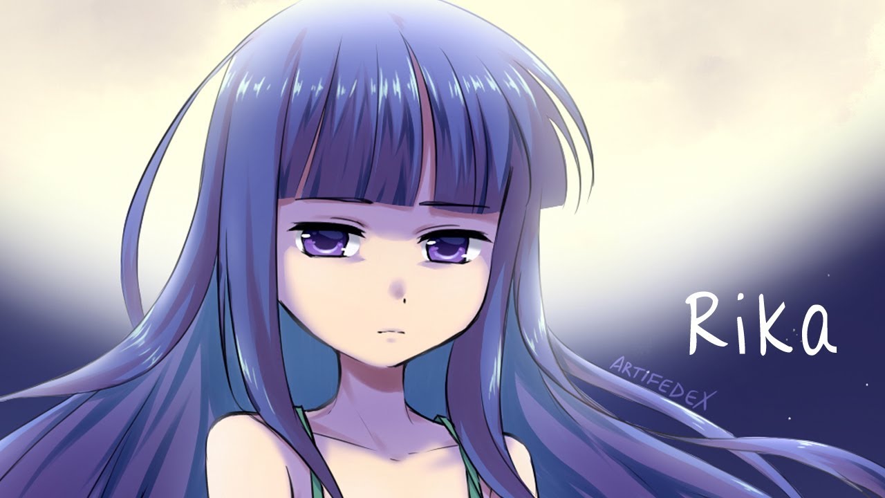 Coloring Rika [Paint Tool SAI] Speedpaint - YouTube