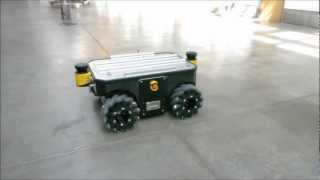 Mobiler Mecanum Roboter MP-500 - Hinderniserkennung by Neobotix GmbH 591 views 11 years ago 10 seconds