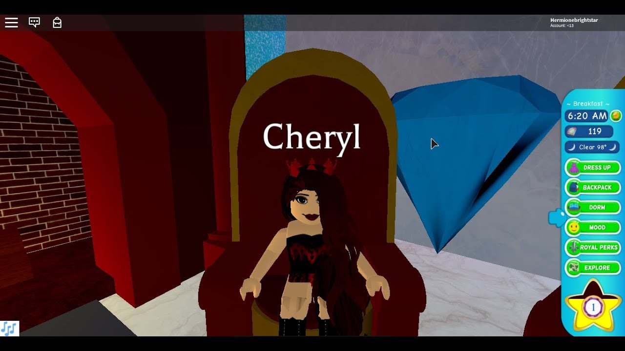 Cheryl Blossom Goes To Royale High Roblox Youtube - riverdale rp roblox