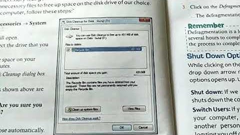 Class 6 Chapter 2 Part 2 Topic(searching files, pinning program to taskbar,disk cleanup etc)