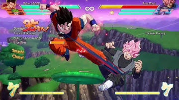 DBFZ - SSB Goku/ Piccolo/ Adult Gohan 100% Combo