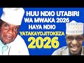 UTABIRI WA MWAKA 2026 YATAKAYOTOKEA MWAKA HUU NI HAYA
