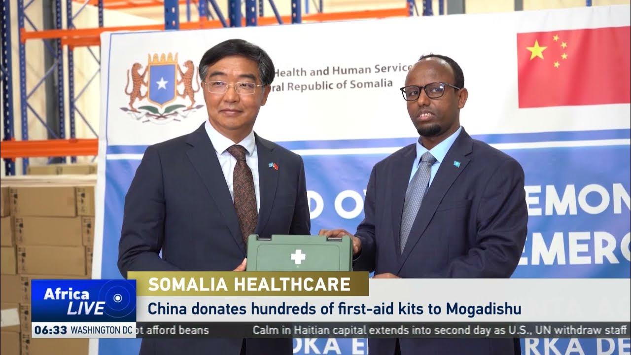 Somalia receives medical aid from China