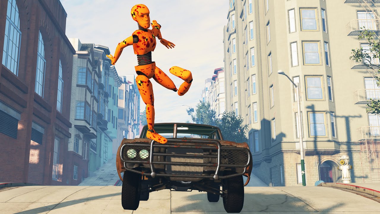 70000 Subs Special Fun with Crash Test Zombies BeamNG Drive