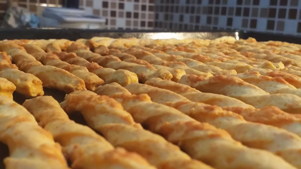 Como hacer palitos con queso o palitos kesu  crocantes fáciles de preparar.  Tutorial #palitos