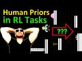 Investigating Human Priors for Playing Video Games (w/ Live Gameplay)