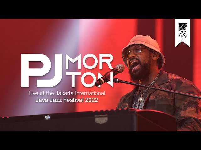 PJ Morton First Began Live at Java Jazz Festival 2022 class=