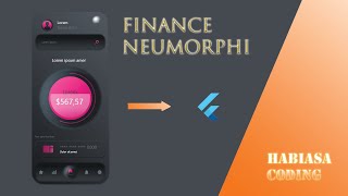 Finance Neumorphi UI design | Flutter screenshot 5