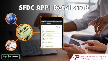 Sicon SFDC - How to use the Details Tab on the SFDC APP
