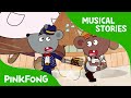 Country mouse and city mouse  fairy tales  musical  pinkfong story time for children