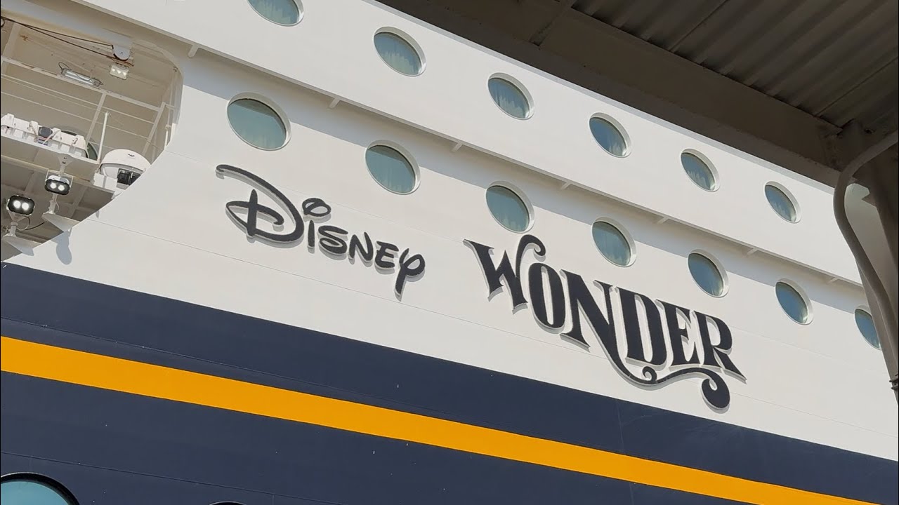 Disney wonder cruise my experience