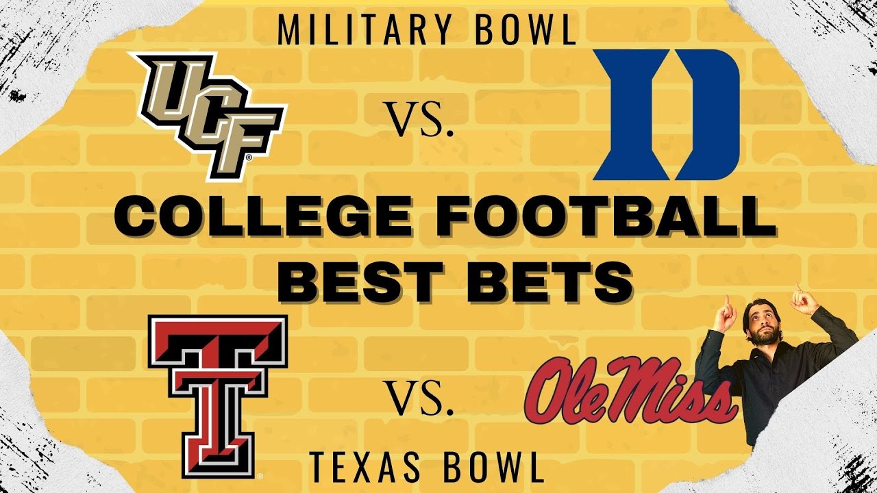 College Football Bowl Picks, Odds, Predictions UCF v. Duke + Texas