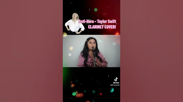Taylor Swift on Clarinet! #taylorswift #antihero  #clarinet #clarinetcover #midnights #swifties