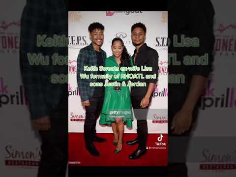 Keith Sweats ex wife Lisa Wu and sons