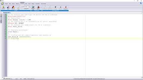 Microcontroladores - Lenguaje C - 002 - Parpadeo de led