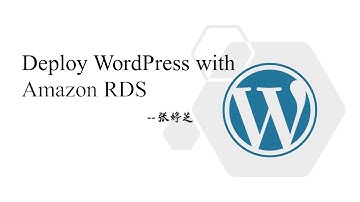 Deploy WordPress with Amazon RDS