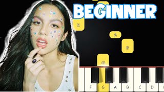 Olivia Rodrigo - Traitor | Beginner Piano Tutorial | Easy Piano