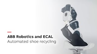Automated shoe recycling with single-arm YuMi cobot