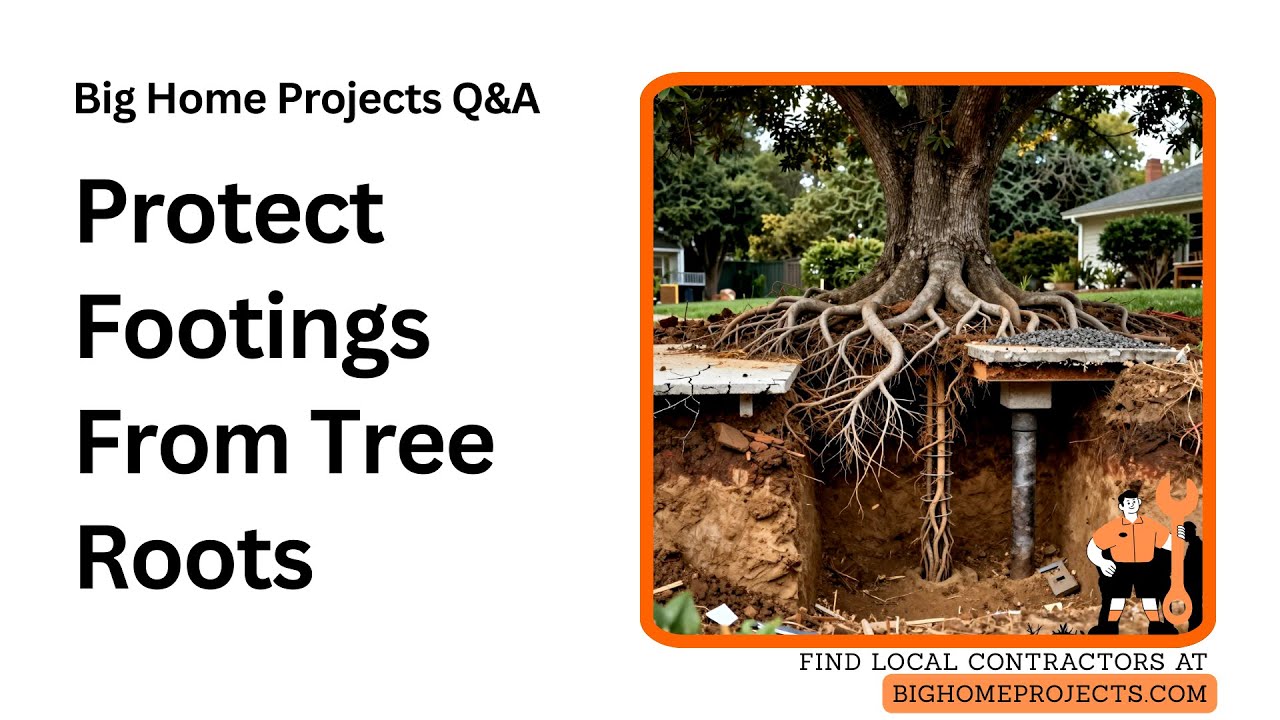 Tree Root Footing Depth Guide Using Drilled Piers - YouTube