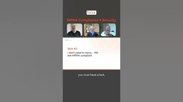 HIPAA Compliance ≠ Security